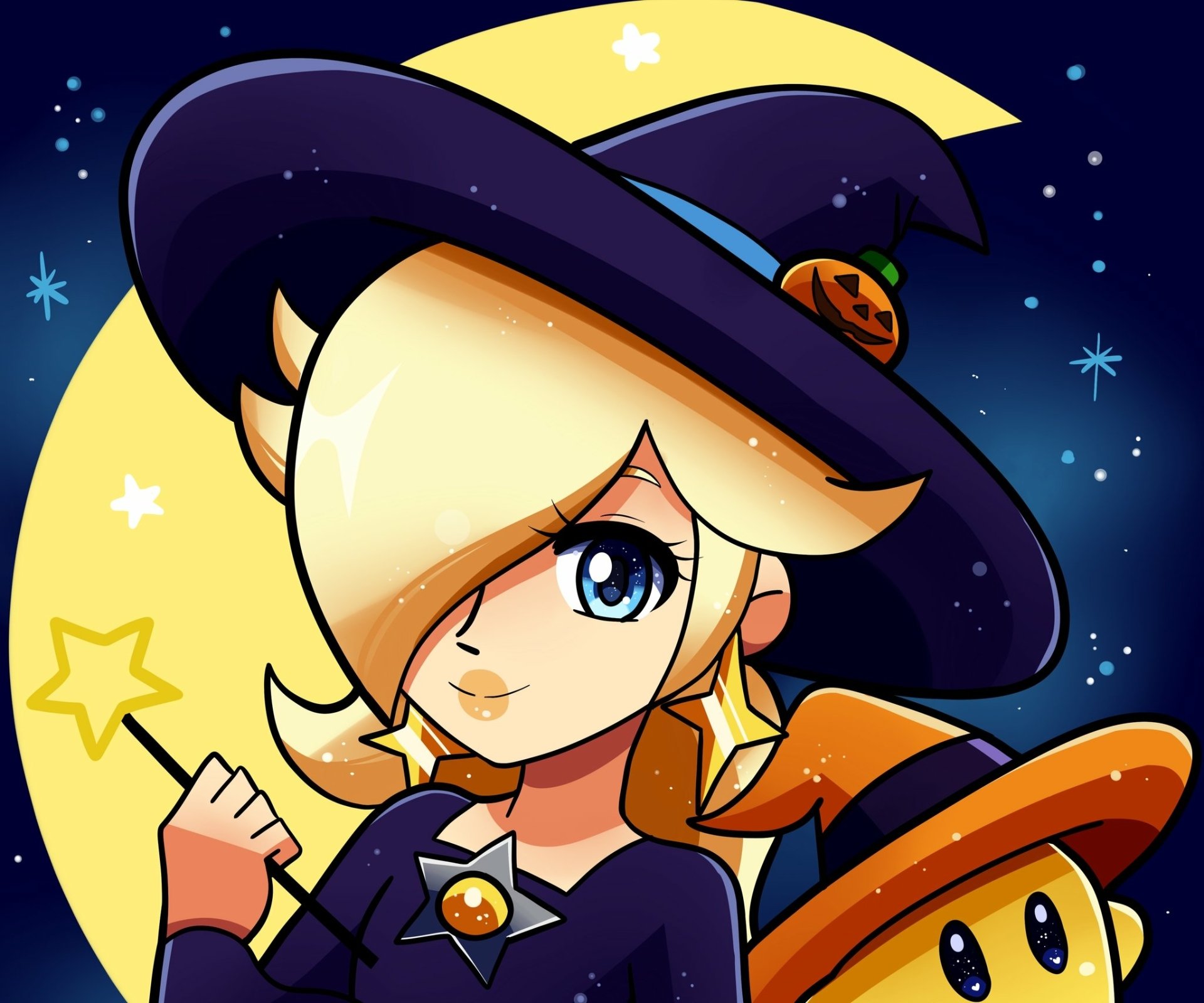 Download Rosalina (Mario) Super Mario Galaxy Video Game Super Mario Bros. HD Wallpaper