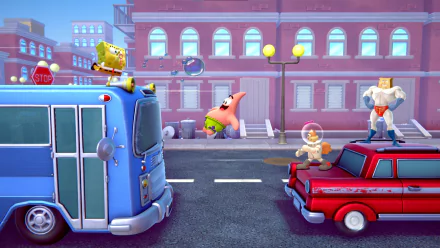 video game Nickelodeon All-Star Brawl HD Desktop Wallpaper | Background Image