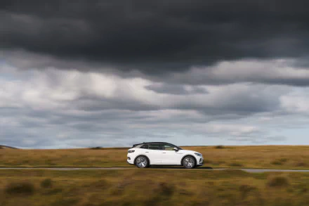 electric car Volkswagen ID.4 GTX vehicle Volkswagen ID.4 HD Desktop Wallpaper | Background Image