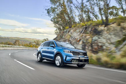 SUV Kia Sorento Plug-in Hybrid vehicle Kia Sorento HD Desktop Wallpaper | Background Image