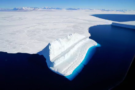  The Bluest of Ice by NASA's Marshall Space Flight Center