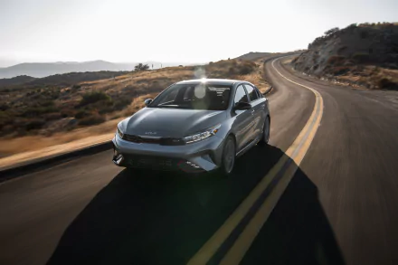 sedan vehicle Kia Forte GT HD Desktop Wallpaper | Background Image