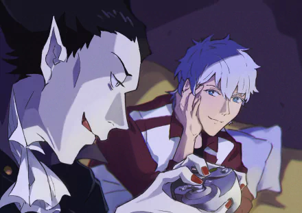 Ronald (The Vampire Dies in No Time) Draluc (The Vampire Dies in No Time) Anime The Vampire Dies in No Time HD Desktop Wallpaper | Background Image