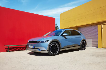 SUV vehicle Hyundai IONIQ 5 HD Desktop Wallpaper | Background Image