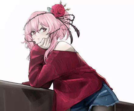 Nijisanji Rosemi Lovelock Anime Virtual Youtuber HD Desktop Wallpaper | Background Image