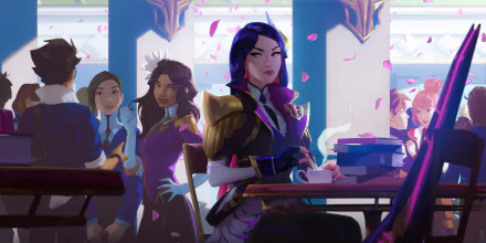Caitlyn (League Of Legends) video game Legends of Runeterra HD Desktop Wallpaper | Background Image