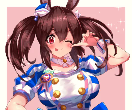 Hishi Akebono Anime Uma Musume: Pretty Derby HD Desktop Wallpaper | Background Image
