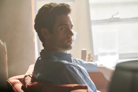 Penn Badgley TV Show YOU HD Desktop Wallpaper | Background Image