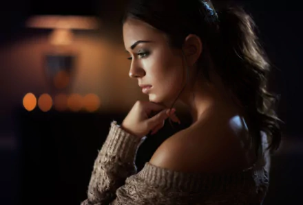 woman mood HD Desktop Wallpaper | Background Image