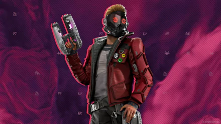 Peter Quill Star Lord video game Marvel's Guardians of the Galaxy HD Desktop Wallpaper | Background Image