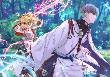 Mordred (Fate/Apocrypha) Watanabe no Tsuna Saber (Fate Series) Anime Fate/Grand Order HD Desktop Wallpaper | Background Image