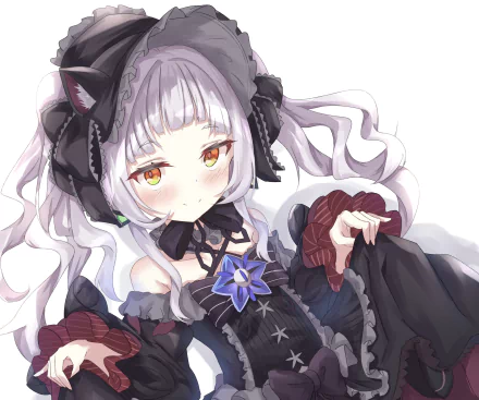 hololive Murasaki Shion Anime Virtual Youtuber HD Desktop Wallpaper | Background Image