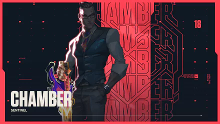  Valorant - Chamber 4k wallpaper HD