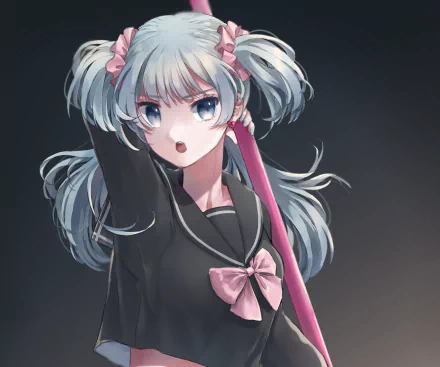 school uniform Rena Minami Anime Puella Magi Madoka Magica HD Desktop Wallpaper | Background Image