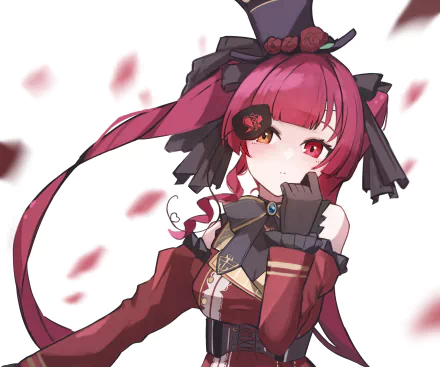 hololive Houshou Marine Anime Virtual Youtuber HD Desktop Wallpaper | Background Image