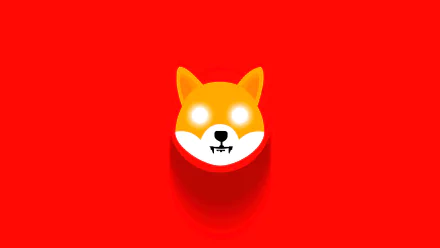 minimalist Shiba Inu coin technology cryptocurrency HD Desktop Wallpaper | Background Image