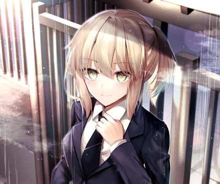 Sakura Saber Anime Fate/KOHA-ACE HD Desktop Wallpaper | Background Image