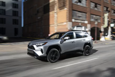 SUV Toyota RAV4 SE Hybrid vehicle Toyota RAV4 Hybrid HD Desktop Wallpaper | Background Image