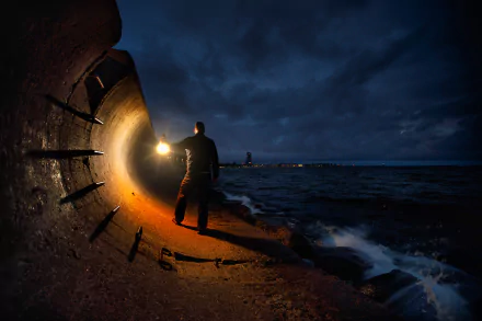 man alone HD Desktop Wallpaper | Background Image