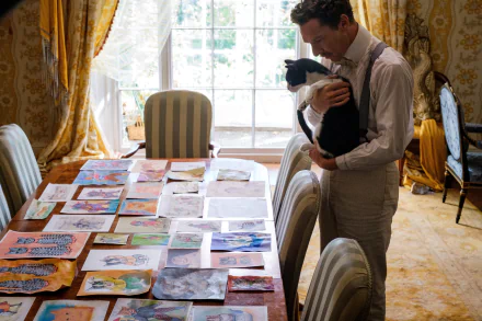 Benedict Cumberbatch movie The Electrical Life of Louis Wain HD Desktop Wallpaper | Background Image