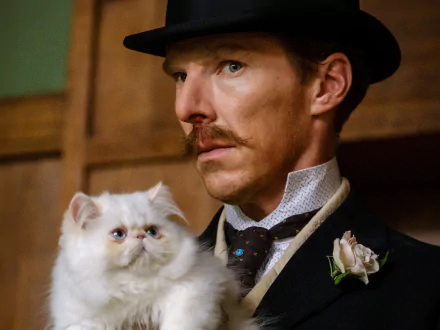Benedict Cumberbatch movie The Electrical Life of Louis Wain HD Desktop Wallpaper | Background Image