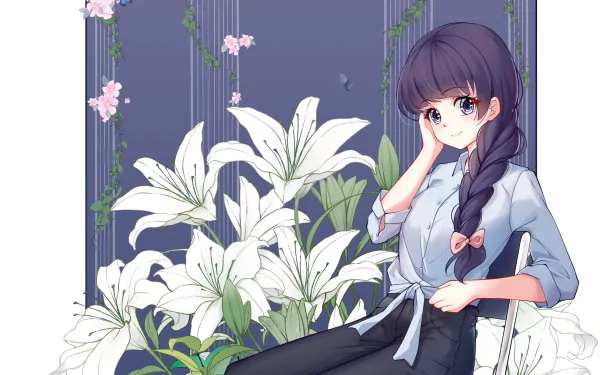 Tomoyo Daidouji Anime Cardcaptor Sakura HD Desktop Wallpaper | Background Image