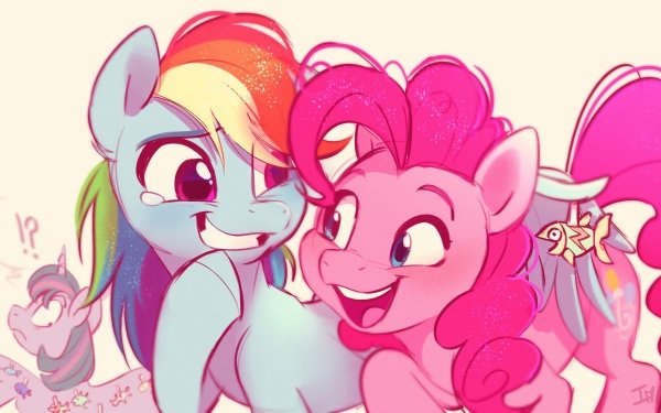 TV Show My Little Pony: Friendship is Magic My Little Pony Rainbow Dash Pinkie Pie Twilight Sparkle HD Wallpaper | Background Image