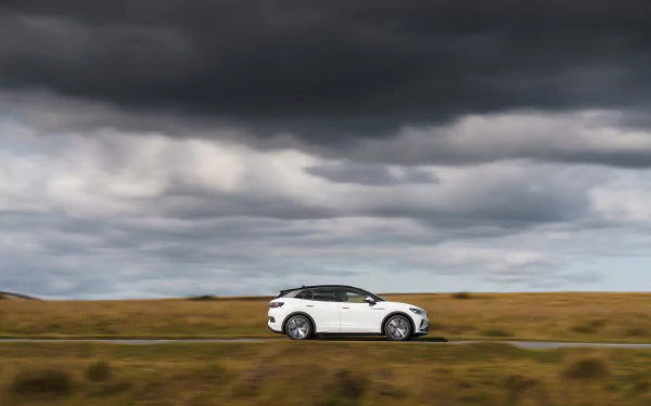 electric car Volkswagen ID.4 GTX vehicle Volkswagen ID.4 HD Desktop Wallpaper | Background Image