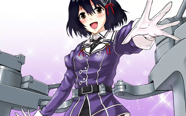 Haguro (Kancolle) Anime Kantai Collection HD Desktop Wallpaper | Background Image