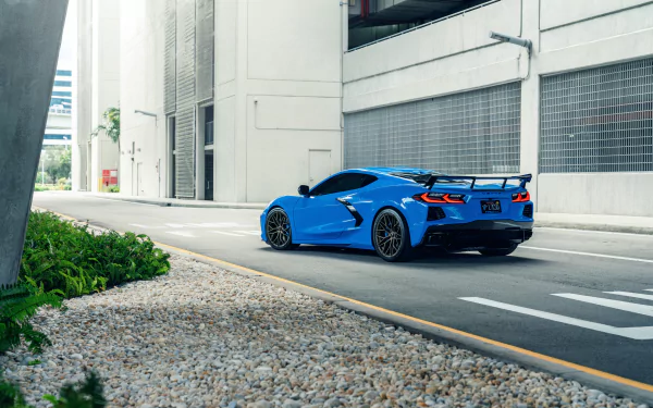 vehicle Chevrolet Corvette (C8) HD Desktop Wallpaper | Background Image