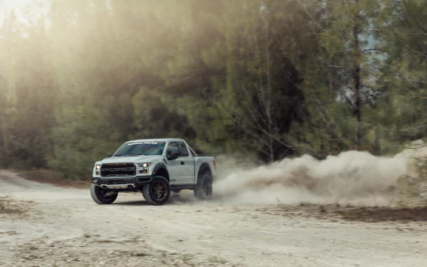 Drift off-road vehicle Ford Raptor HD Desktop Wallpaper | Background Image