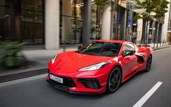 vehicle Chevrolet Corvette (C8) HD Desktop Wallpaper | Background Image