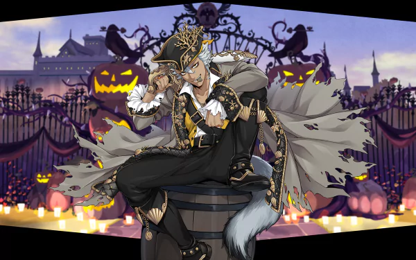 Jack Howl video game Twisted Wonderland HD Desktop Wallpaper | Background Image