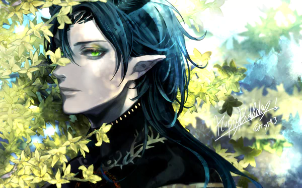 Malleus Draconia video game Twisted Wonderland HD Desktop Wallpaper | Background Image