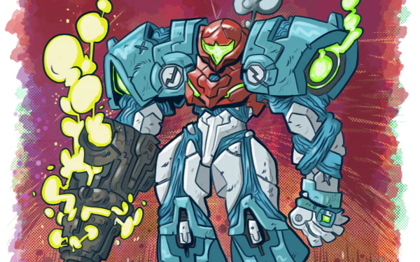 Samus Aran video game Metroid Dread HD Desktop Wallpaper | Background Image