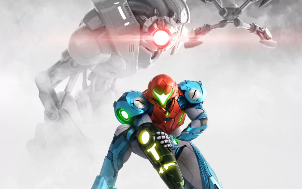 Samus Aran video game Metroid Dread HD Desktop Wallpaper | Background Image
