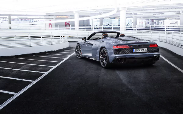 grand tourer vehicle Audi R8 GT Spyder HD Desktop Wallpaper | Background Image