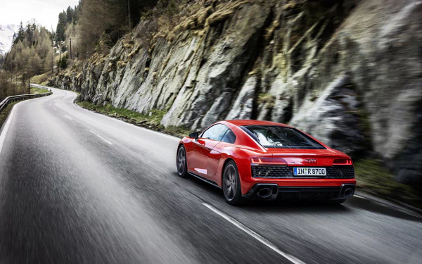 grand tourer vehicle Audi R8 GT Spyder HD Desktop Wallpaper | Background Image