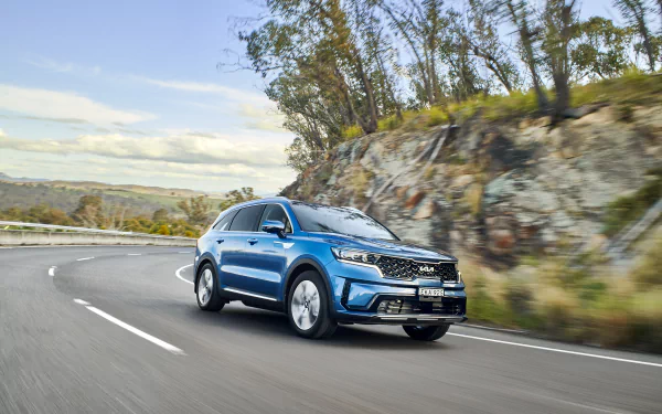 SUV Kia Sorento Plug-in Hybrid vehicle Kia Sorento HD Desktop Wallpaper | Background Image