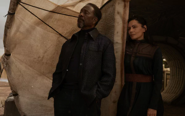 Sasha Behar Clarke Peters TV Show Foundation HD Desktop Wallpaper | Background Image