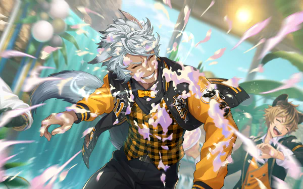 Ruggie Bucchi Leona Kingscholar Jack Howl video game Twisted Wonderland HD Desktop Wallpaper | Background Image