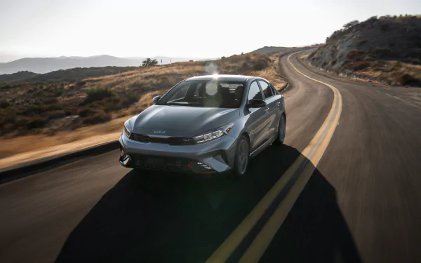 sedan vehicle Kia Forte GT HD Desktop Wallpaper | Background Image