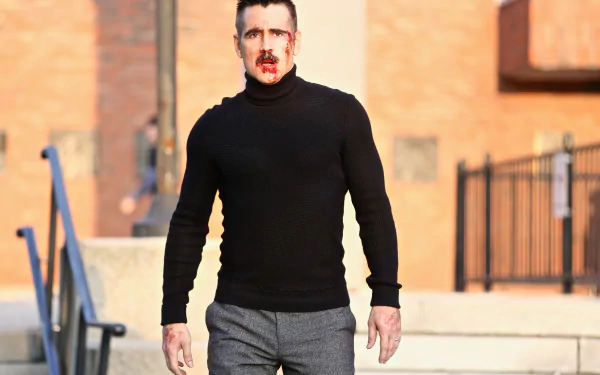 Colin Farrell Jessica Chastain movie Ava HD Desktop Wallpaper | Background Image