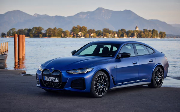 vehicle BMW i4 M50 HD Desktop Wallpaper | Background Image