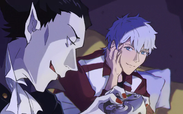 Ronald (The Vampire Dies in No Time) Draluc (The Vampire Dies in No Time) Anime The Vampire Dies in No Time HD Desktop Wallpaper | Background Image