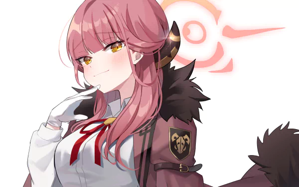 Rikuhachima Aru video game Blue Archive HD Desktop Wallpaper | Background Image