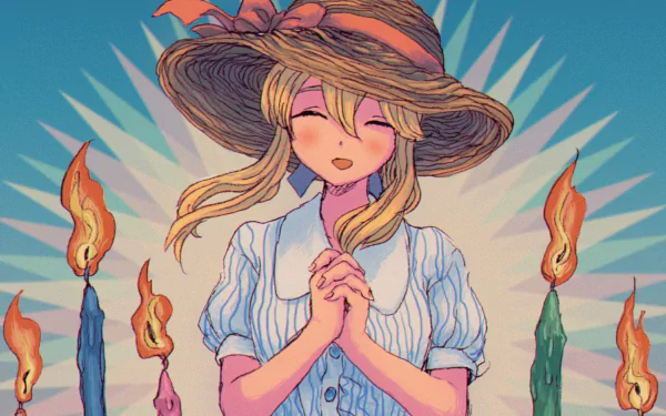 candle hat Clarice (Idolmaster) Anime The iDOLM@STER Cinderella Girls HD Desktop Wallpaper | Background Image