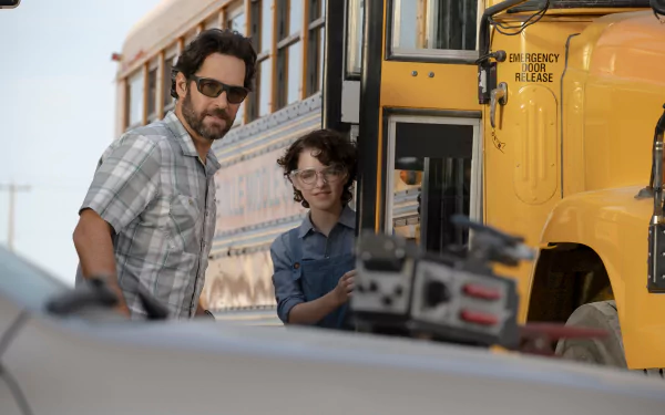 Mckenna Grace Paul Rudd movie Ghostbusters: Afterlife HD Desktop Wallpaper | Background Image