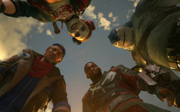 Deadshot Captain Boomerang King Shark (DC Comics) Harley Quinn video game Suicide Squad: Kill the Justice League HD Desktop Wallpaper | Background Image