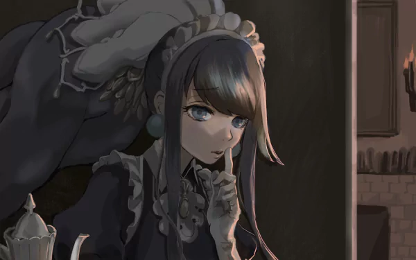 maid Ningyou Hime video game SINoALICE HD Desktop Wallpaper | Background Image